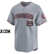 Blake Rutherford Youth Washington Nationals Gray Limited Road Jersey