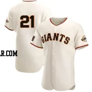 Blake Sabol Men's San Francisco Giants Cream Authentic Home Jersey