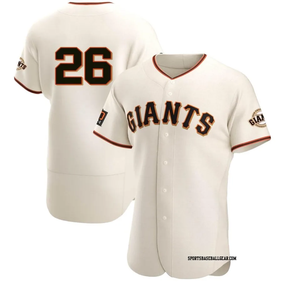 Blake Sabol Men's San Francisco Giants Cream Authentic Home Jersey