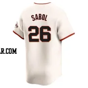 Blake Sabol Men's San Francisco Giants Cream Elite Home Jersey