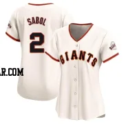 Blake Sabol Women's San Francisco Giants Cream Limited Home Jersey