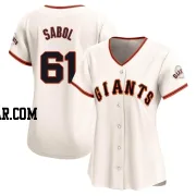 Blake Sabol Women's San Francisco Giants Cream Limited Home Jersey