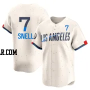 Blake Snell Men's Los Angeles Dodgers Cream Limited 2024 City Connect Jersey