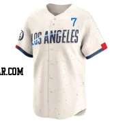 Blake Snell Men's Los Angeles Dodgers Cream Limited 2024 City Connect Jersey