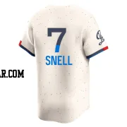 Blake Snell Men's Los Angeles Dodgers Cream Limited 2024 City Connect Jersey