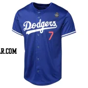 Blake Snell Men's Los Angeles Dodgers Royal Limited Alternate 2024 World Series Jersey