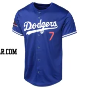 Blake Snell Men's Los Angeles Dodgers Royal Limited Alternate World Series Champions Jersey