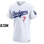 Blake Snell Men's Los Angeles Dodgers White Elite Home Jersey