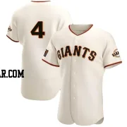 Blake Snell Men's San Francisco Giants Cream Authentic Home Jersey