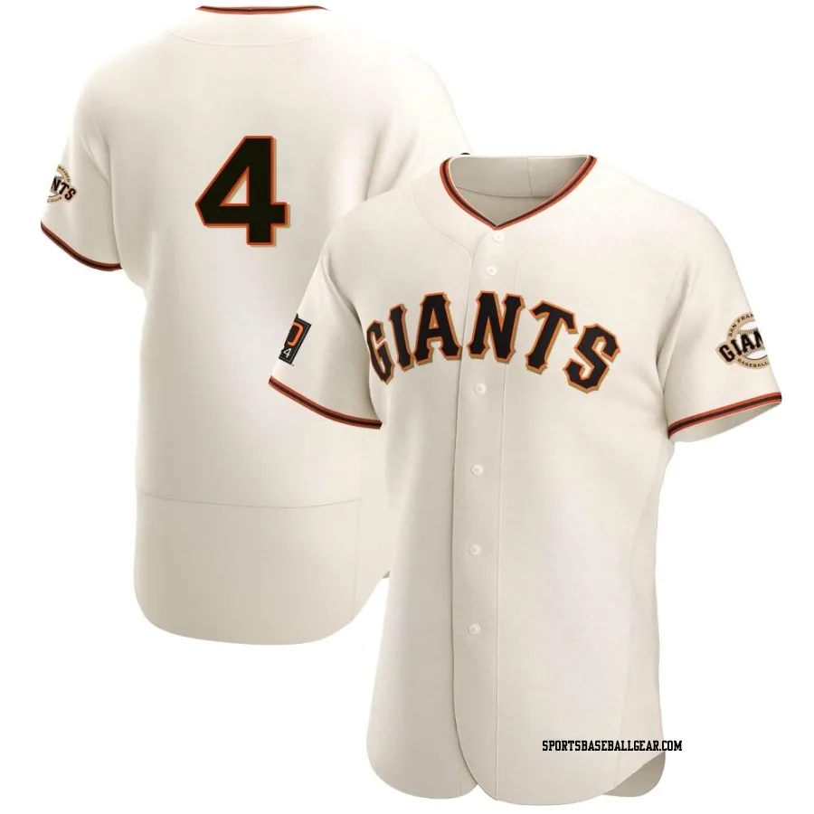 Blake Snell Men's San Francisco Giants Cream Authentic Home Jersey