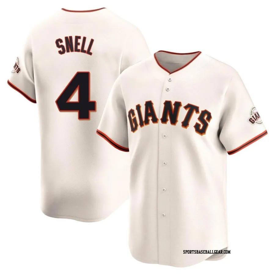 Blake Snell Men's San Francisco Giants Cream Limited Home Jersey