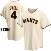 Blake Snell Men's San Francisco Giants Cream Replica Home Jersey