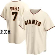 Blake Snell Men's San Francisco Giants Cream Replica Home Jersey