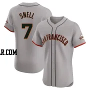 Blake Snell Men's San Francisco Giants Gray Elite Road Jersey