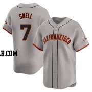 Blake Snell Men's San Francisco Giants Gray Limited Away Jersey