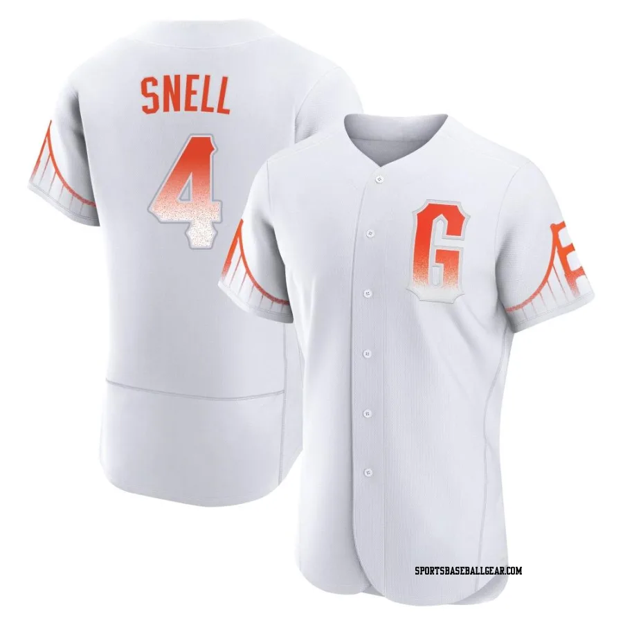 Blake Snell Men's San Francisco Giants White Authentic 2021 City Connect Jersey