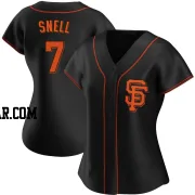 Blake Snell Women's San Francisco Giants Black Authentic Alternate Jersey