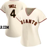 Blake Snell Women's San Francisco Giants Cream Authentic Home Jersey