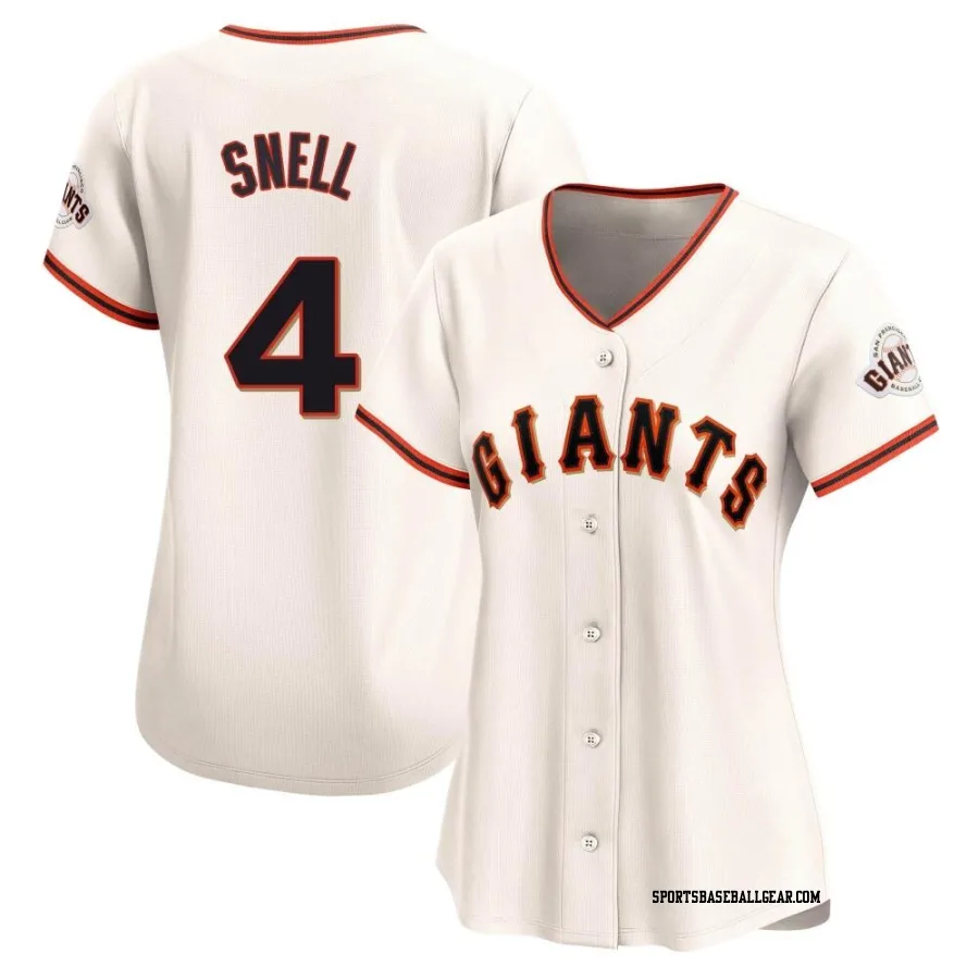 Blake Snell Women's San Francisco Giants Cream Limited Home Jersey