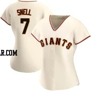 Blake Snell Women's San Francisco Giants Cream Replica Home Jersey