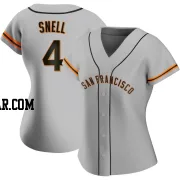 Blake Snell Women's San Francisco Giants Gray Authentic Road Jersey