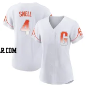 Blake Snell Women's San Francisco Giants White Authentic 2021 City Connect Jersey