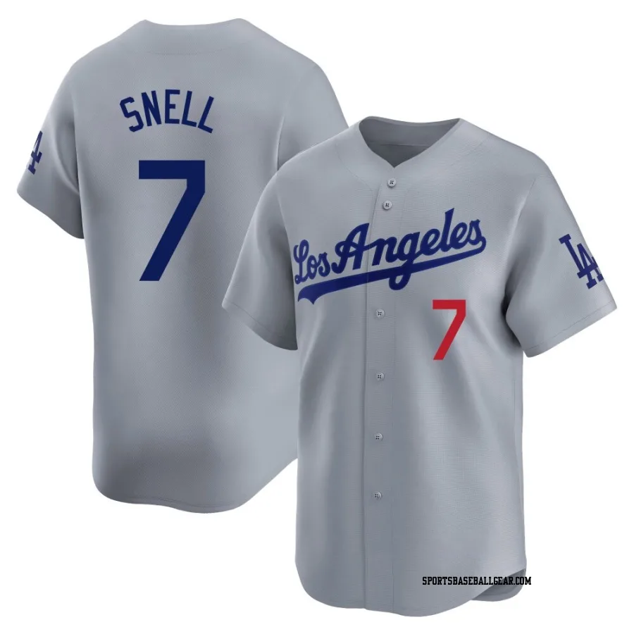 Blake Snell Youth Los Angeles Dodgers Gray Limited Away Jersey