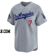 Blake Snell Youth Los Angeles Dodgers Gray Limited Away World Series Champions Jersey