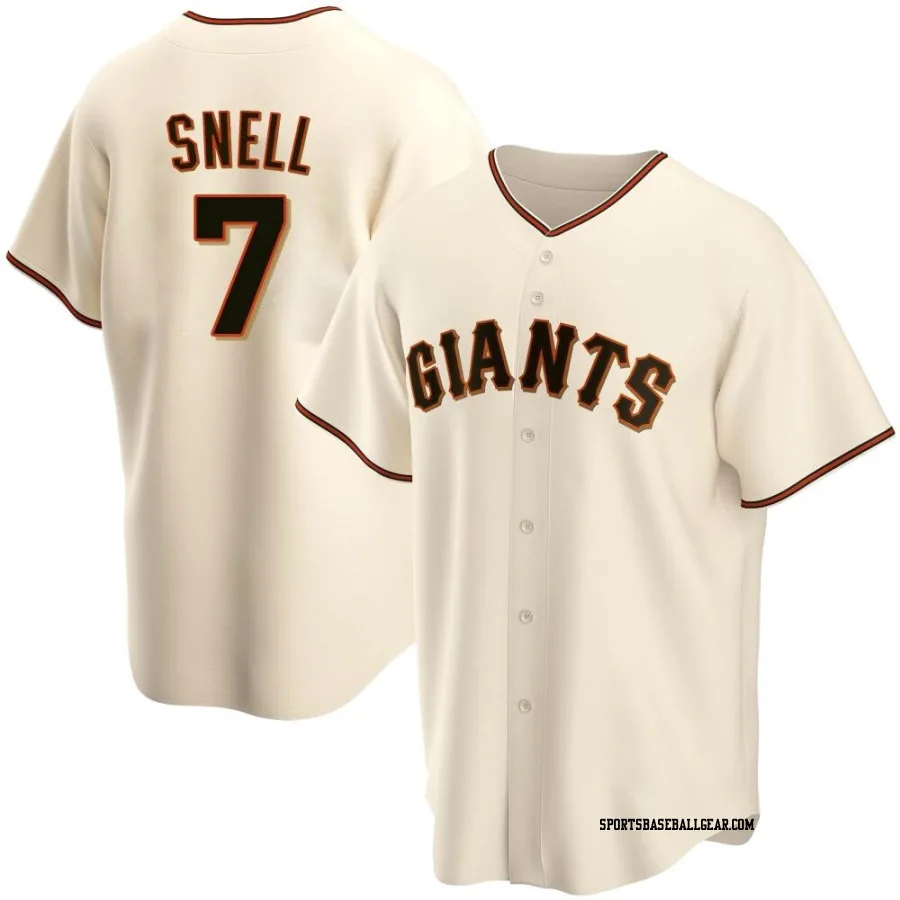 Blake Snell Youth San Francisco Giants Cream Replica Home Jersey