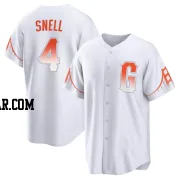 Blake Snell Youth San Francisco Giants White Replica 2021 City Connect Jersey