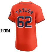 Blake Taylor Men's Houston Astros Orange Elite Alternate Vapor Premier Jersey