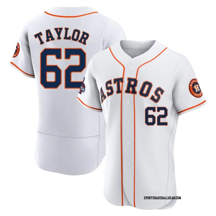 Blake Taylor Men's Houston Astros White Authentic 2022 World Series Champions Home Jersey