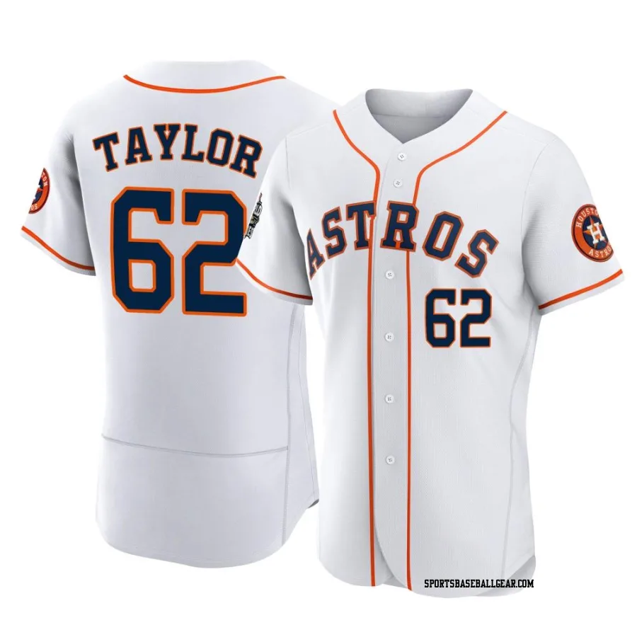 Blake Taylor Men's Houston Astros White Authentic 2022 World Series Home Jersey