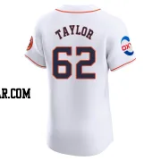 Blake Taylor Men's Houston Astros White Elite Home Patch Jersey