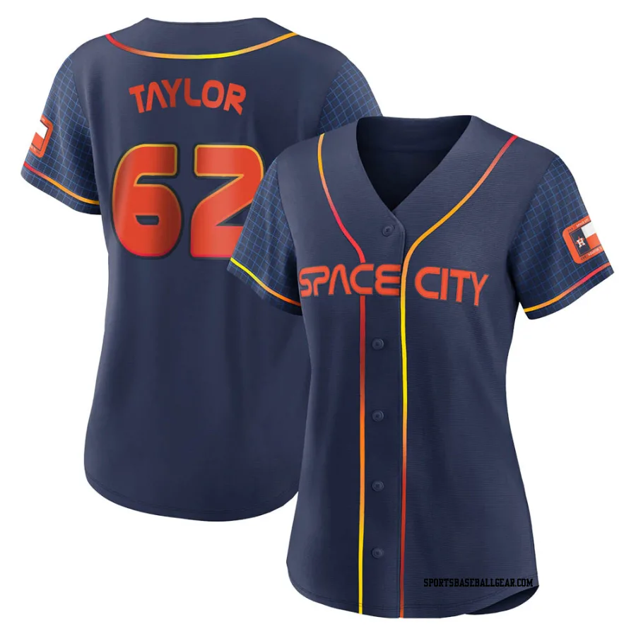 Blake Taylor Women's Houston Astros Navy Authentic 2022 City Connect Jersey