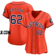 Blake Taylor Women's Houston Astros Orange Limited Alternate Jersey