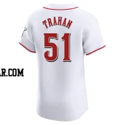 Blake Trahan Men's Cincinnati Reds White Elite Home Jersey