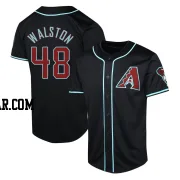 Blake Walston Men's Arizona Diamondbacks Black Limited Alternate Jersey