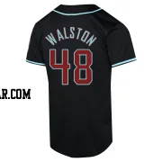 Blake Walston Men's Arizona Diamondbacks Black Limited Alternate Jersey