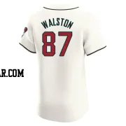 Blake Walston Men's Arizona Diamondbacks Cream Elite Home Jersey