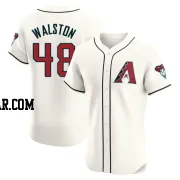 Blake Walston Men's Arizona Diamondbacks Cream Elite Home Jersey