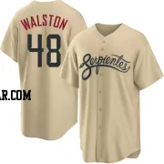 Blake Walston Men's Arizona Diamondbacks Gold Replica 2021 City Connect Cool Base Jersey