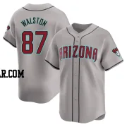 Blake Walston Men's Arizona Diamondbacks Gray Limited Away Jersey