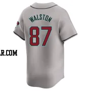 Blake Walston Men's Arizona Diamondbacks Gray Limited Away Jersey