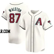 Blake Walston Men's Arizona Diamondbacks White Limited Home Jersey