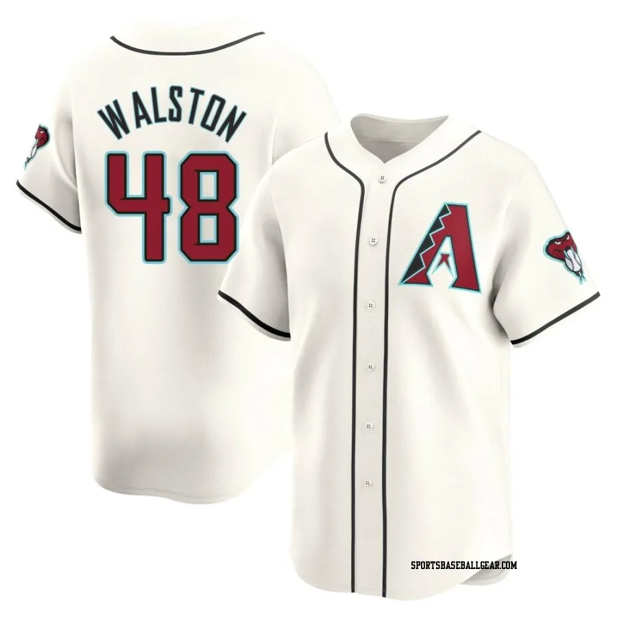 Blake Walston Men's Arizona Diamondbacks White Limited Home Jersey