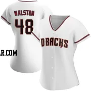 Blake Walston Women's Arizona Diamondbacks White Authentic Home Jersey