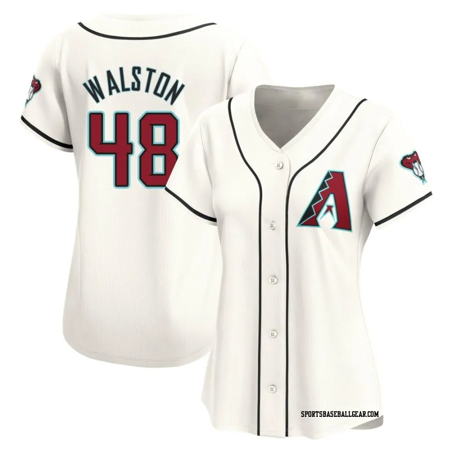 Blake Walston Women's Arizona Diamondbacks White Limited Home Jersey