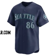 Blas Castano Men's Seattle Mariners Navy Limited Road Jersey