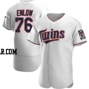 Blayne Enlow Men's Minnesota Twins White Authentic Home Jersey